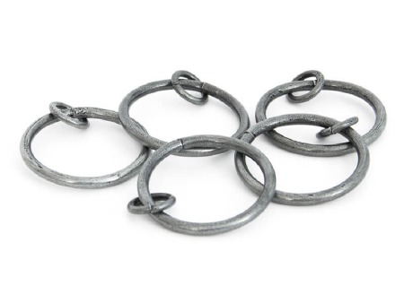From The Anvil Curtain Ring Pewter