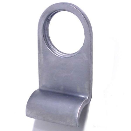 Aston Cylinder Door Pull Satin Chrome