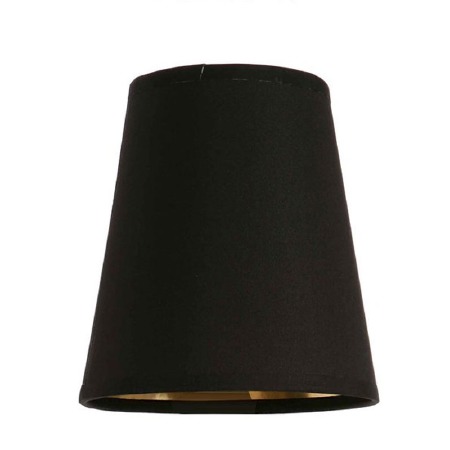 Black Shade 6" with Gold Lining