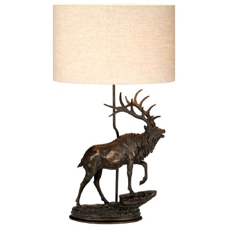 Elstead Angus Table Lamp with Shade