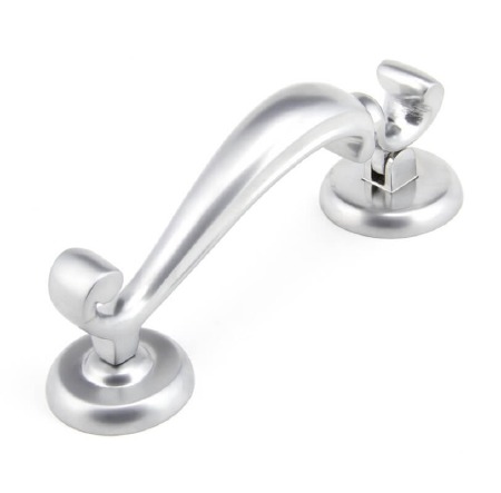 From The Anvil Doctors Front Door Knocker Satin Chrome
