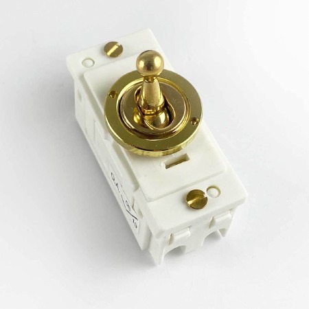 Replacement Dolly Switch Polished Brass