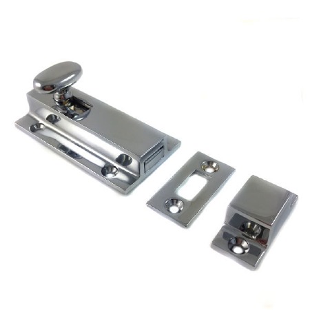 Aston Door Bolt Polished Chrome