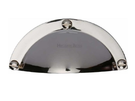 Heritage Drawer Pull C1700 Polished Nickel