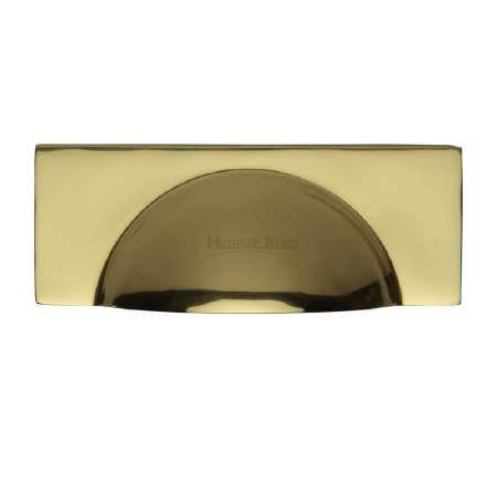 Heritage Drawer Pull C2764 Polished Brass - Broughtons Lighting ...