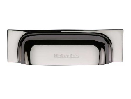 Heritage Drawer Pull C2766 96mm Polished Nickel