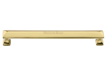 Heritage Cabinet Pull C2231 203mm Polished Brass