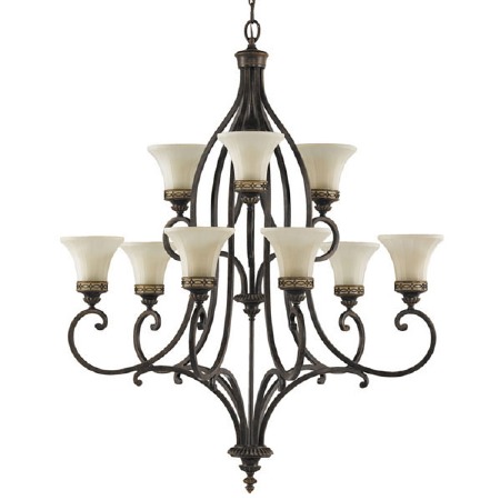 Feiss Drawing Room 9 Light Chandelier