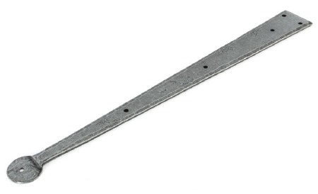 From The Anvil Forged Dummy Hinges Pewter 18"