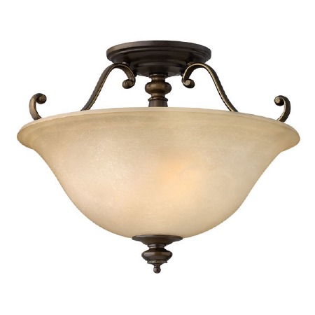 Hinkley Dunhill Semi Flush Light Royal Bronze