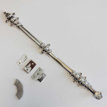 Dutch Door Bolt 18"/450mm Polished Nickel