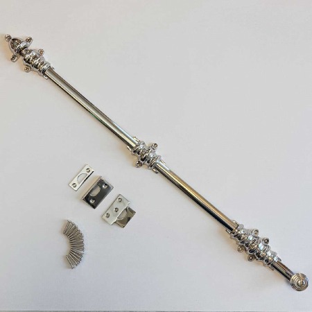 Dutch Door Bolt 24"/600mm Polished Nickel