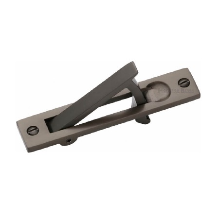 Heritage Pocket Door Edge Pull C1165 Matt Bronze