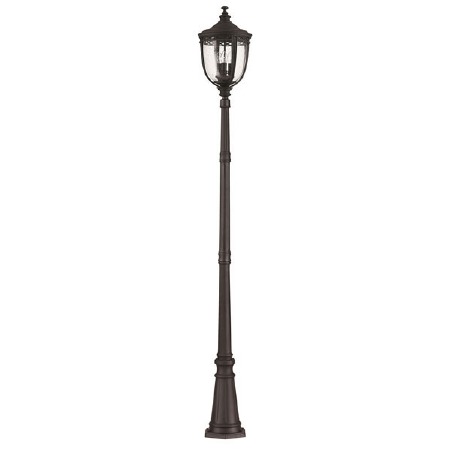 Feiss English Bridle Lamp Post Black
