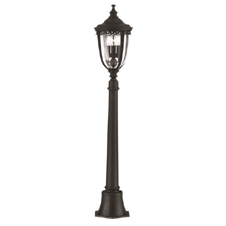 Feiss English Bridle Medium Bollard Light Black