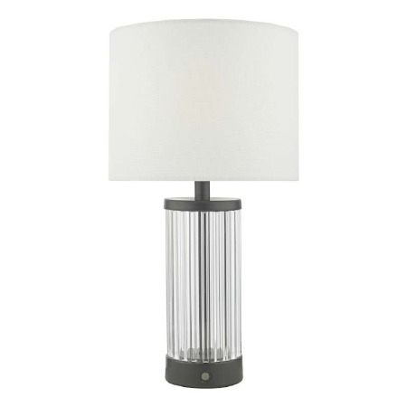 Enrico Rechargeable Table Lamp Satin Black