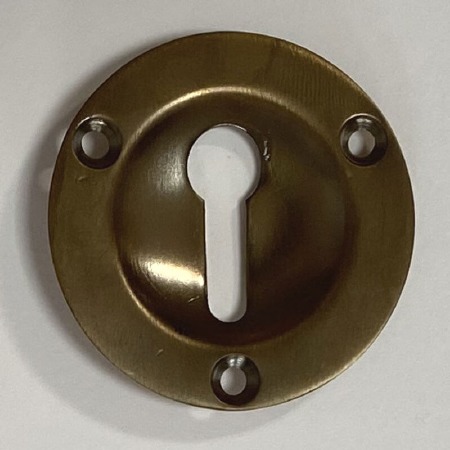 Aston Sunken Escutcheon 44mm Antique Brass Unlacquered