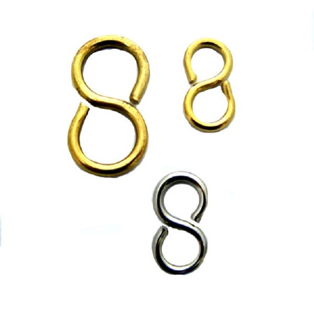 Brass S Hook 1.1/2 - Broughtons Lighting & Ironmongery