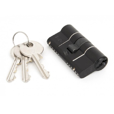 From The Anvil Euro Lock Cylinder 30/30 Black Keyed Alike