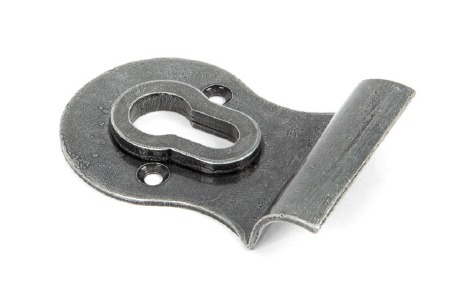 From The Anvil Euro Door Pull Pewter Patine