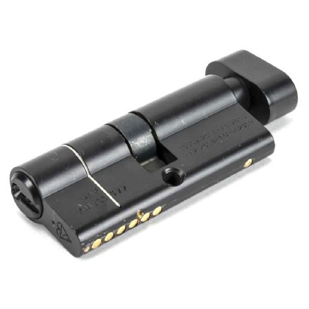 From The Anvil Euro Thumbturn Cylinder 35/35 Black Keyed Alike