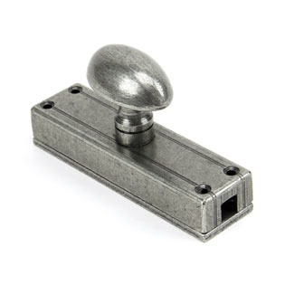 From The Anvil External Knob for Cremone Bolt Pewter