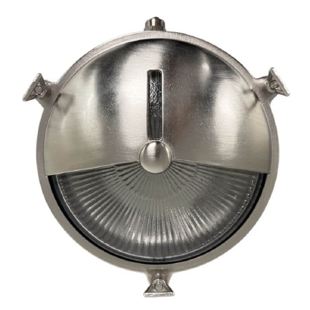 Eyelid Porthold Bulkhead Light Satin Nickel