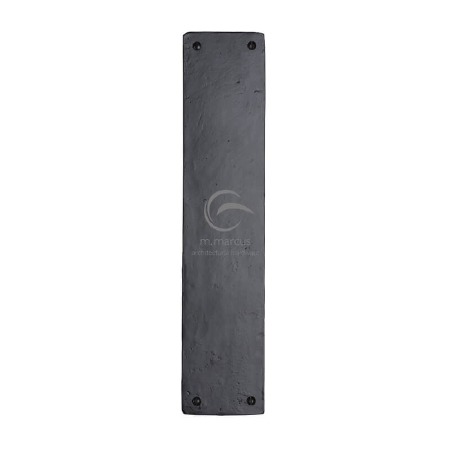 Heritage Finger Plate FB431 Black Iron Rustic