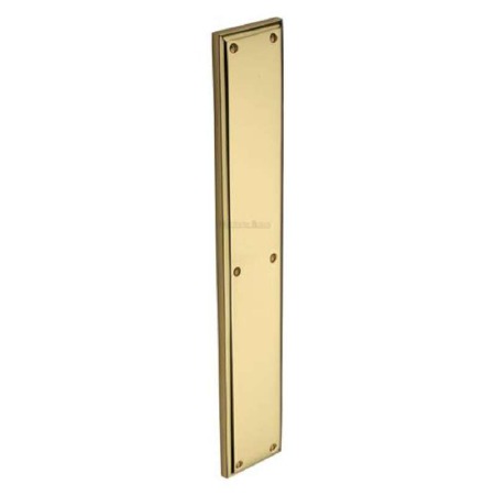 Heritage Brass Fingerplate V1166 Polished Brass