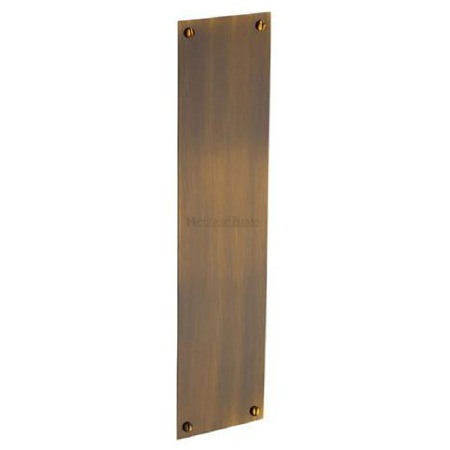 Heritage Fingerplate V740 Antique Brass