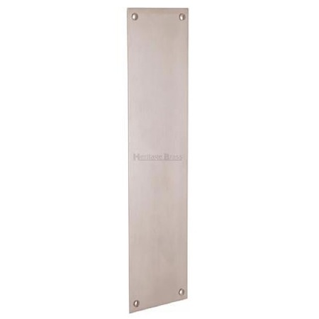 Heritage Fingerplate V740 Satin Nickel