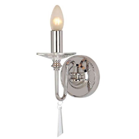 Elstead Finsbury Wall Light Nickel