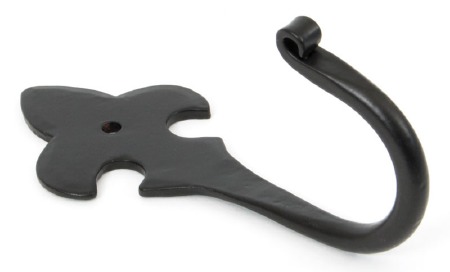 From The Anvil Fleur de Lys Hook Black