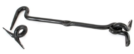 From The Anvil Forged Cabin Hook 8" Black