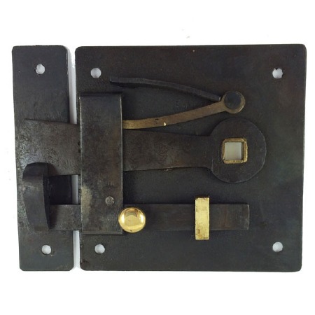 Georgian Bow or Skeleton Door Latch Right Hand
