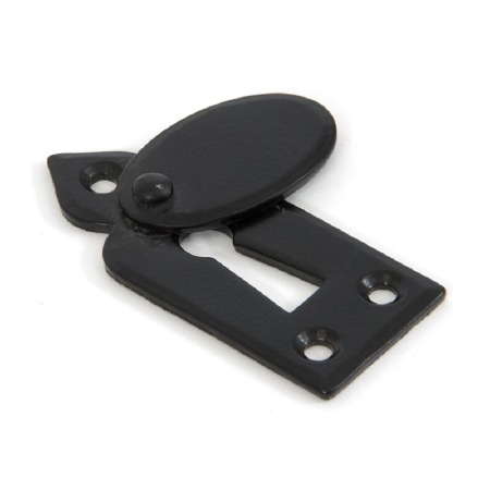 From The Anvil Gothic Covered Escutcheon Black