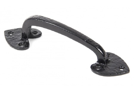 From The Anvil 8" Gothic Pull Handle Black Antique