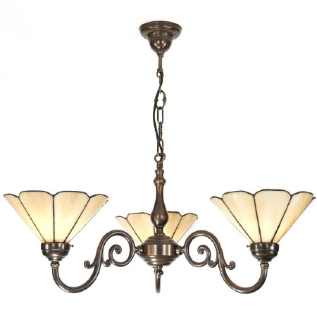 Grande Large 3 Arm Chandelier