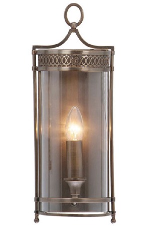 Elstead Guildhall Wall Light Dark Bronze