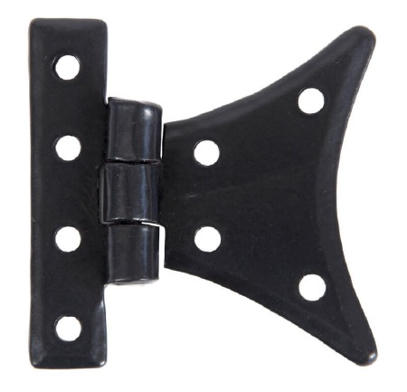 From The Anvil Half Butterfly Hinge 3" Black