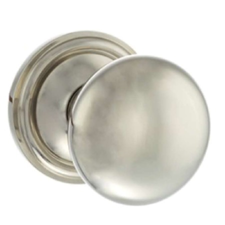 Harrogate Mortice Door Knob Polished Nickel