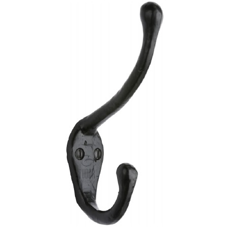 Heritage Tudor Hat & Coat Hook TC696 Black Ironwork