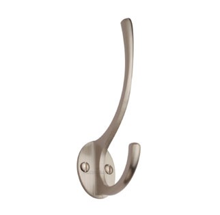 Heritage Hat & Coat Hook V1050 Satin Nickel