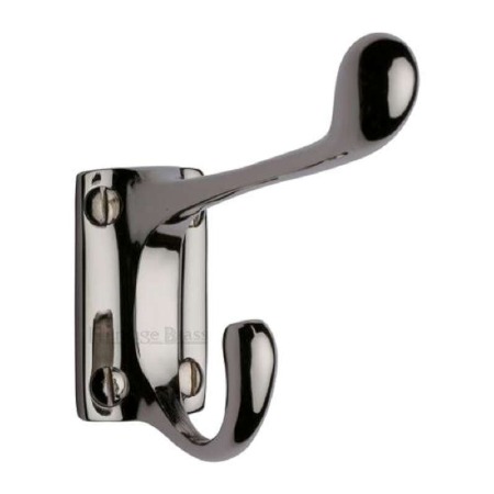 Heritage Hat & Coat Hook V1056 Polished Nickel