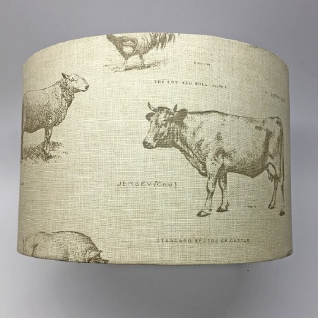 Hereford Pendant 30cm Shade - Farm Yard Design