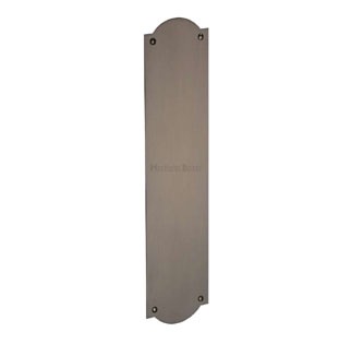 Heritage Shaped Fingerplate S640 Matt Bronze