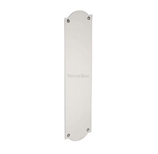 Heritage Shaped Fingerplate S640 Polished Nickel