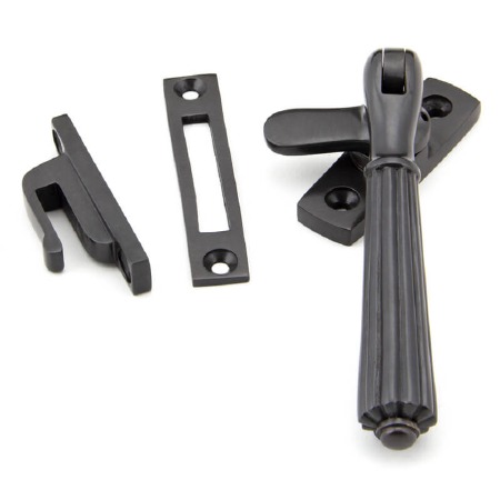 From The Anvil Hinton Window Handle Locking Aged Bronze