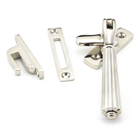From The Anvil Hinton Window Handle Locking Polished Nickel
