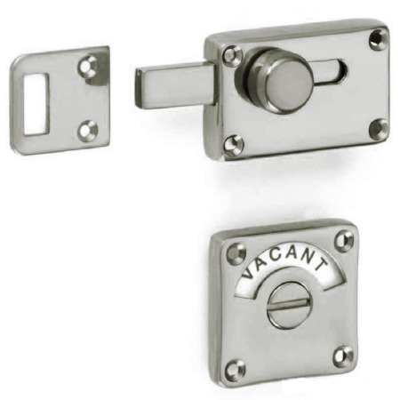 Bathroom Indicator Bolt Polished Nickel